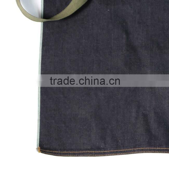 Custom high quality half apron denim with pockets
