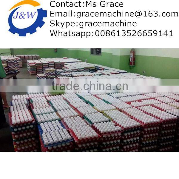 Jw-1000 type good quality full automatic egg tray making machine price