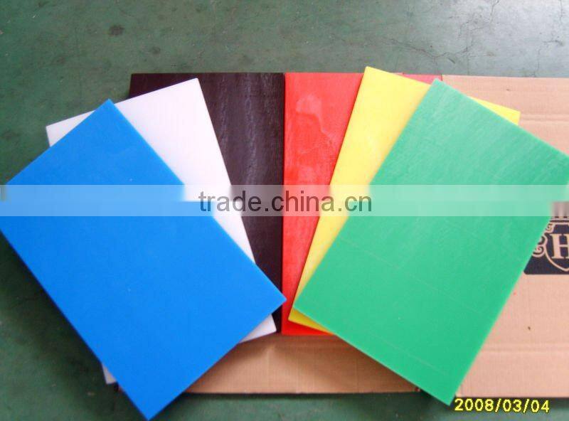 PE plastic colour regular cutting board