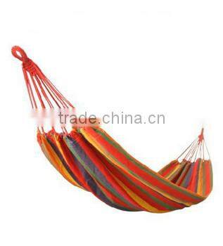 promotional outdoor equipment canvas hammock