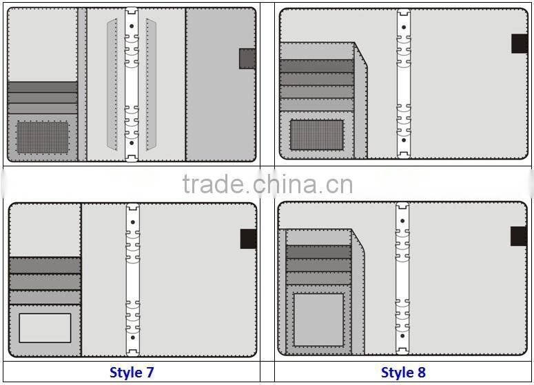 A5 leather pocket agenda dairy,personal dairy planners 2016 New arrival hot sell,custom logo leather dairy 2015 high quality