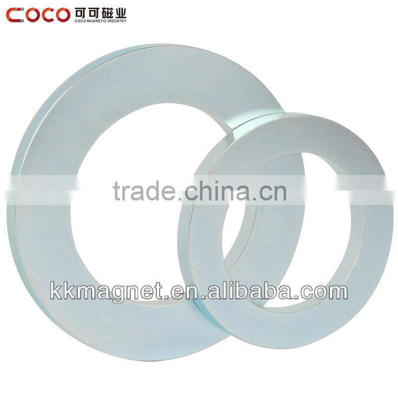 N42 ring permanent magnet with big hole for loudspeaker neodymium magnet