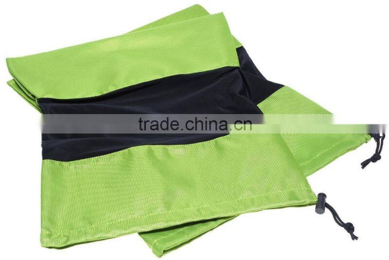 Fashionable cheap custom Shoe Bag with drawstring for travel/carrying