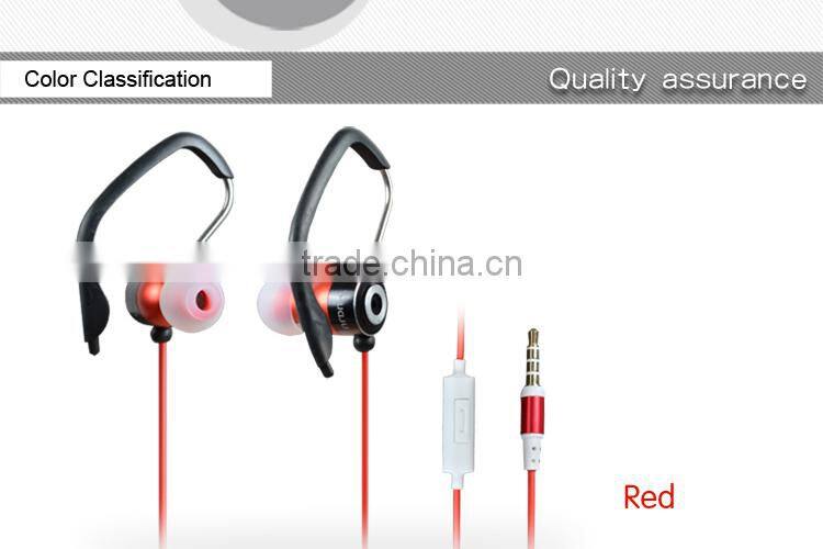 Electronic 2015 ULDUM ear hook earphone headphones, noodle wire earphone