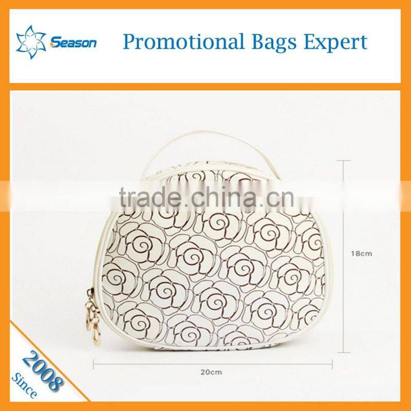 wholesale waffle weave cosmetic bag clasp cosmetic bag cosmetic bag travel