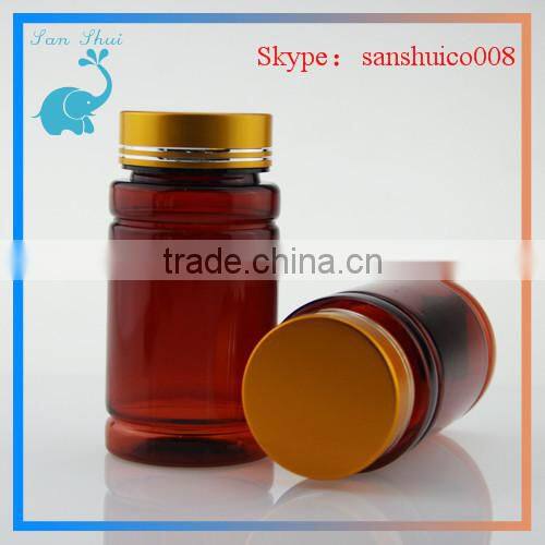 ISO8317 certificate Empty Medicine pill Bottle with flip cap