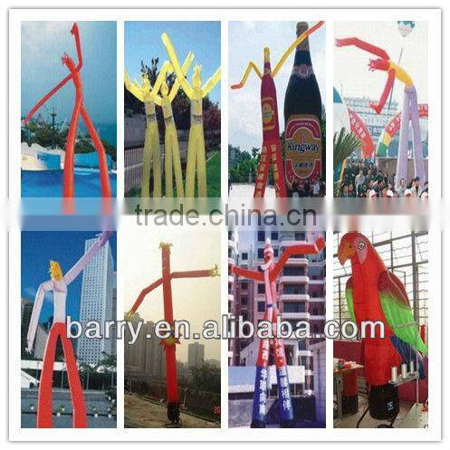 2013CE approved new material large uninhibited manner inflatable dance star