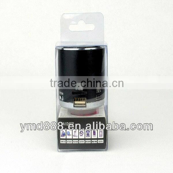 Digital Portable Rechargeable Mini speaker with USB TF card and FM