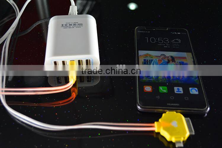 new arrival universal portable 5 port usb charger for mobile phone