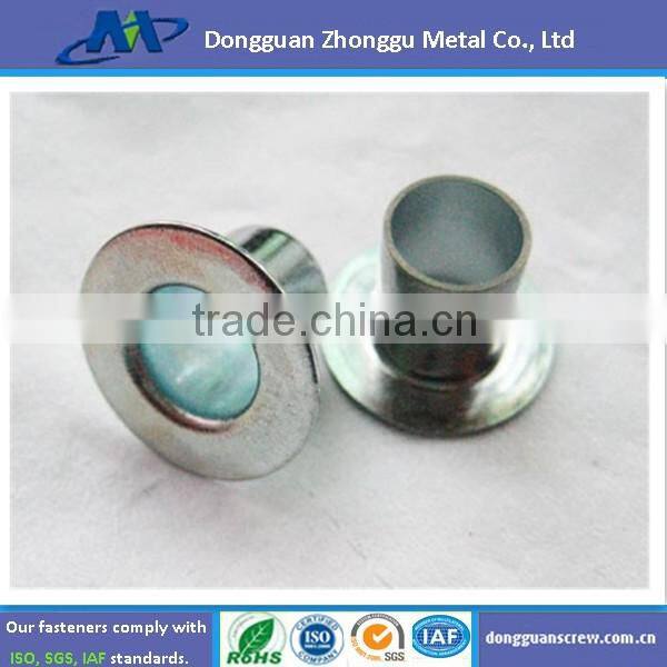 Stainless steel zinc plate metal rivet with washer