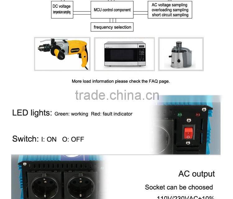 solar power off grid power pcb power inverter 2200w 12v 220v,6 years production experience
