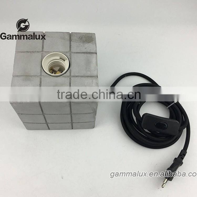 New Style Concrete Lamp,Concrete Light Table,Decrotive Table Light,Light up Coffee Table