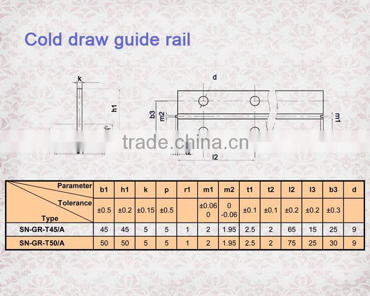 Designer hot-sale elevator guide rail elevator maintenance
