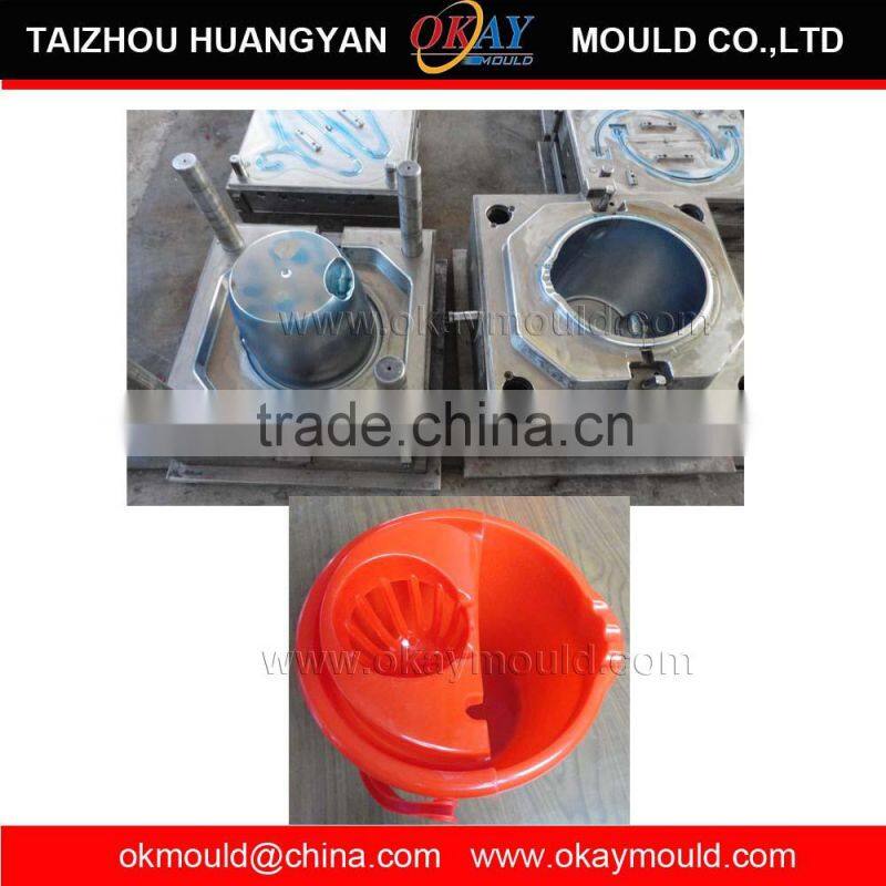 Professional Plastic Mop Bucket mold Maker