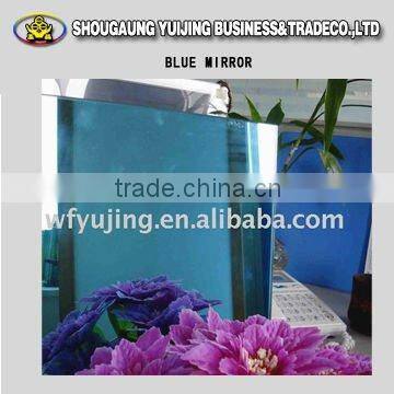 blue/bronze/tinted mirror, color mirror for home, hotel decoration