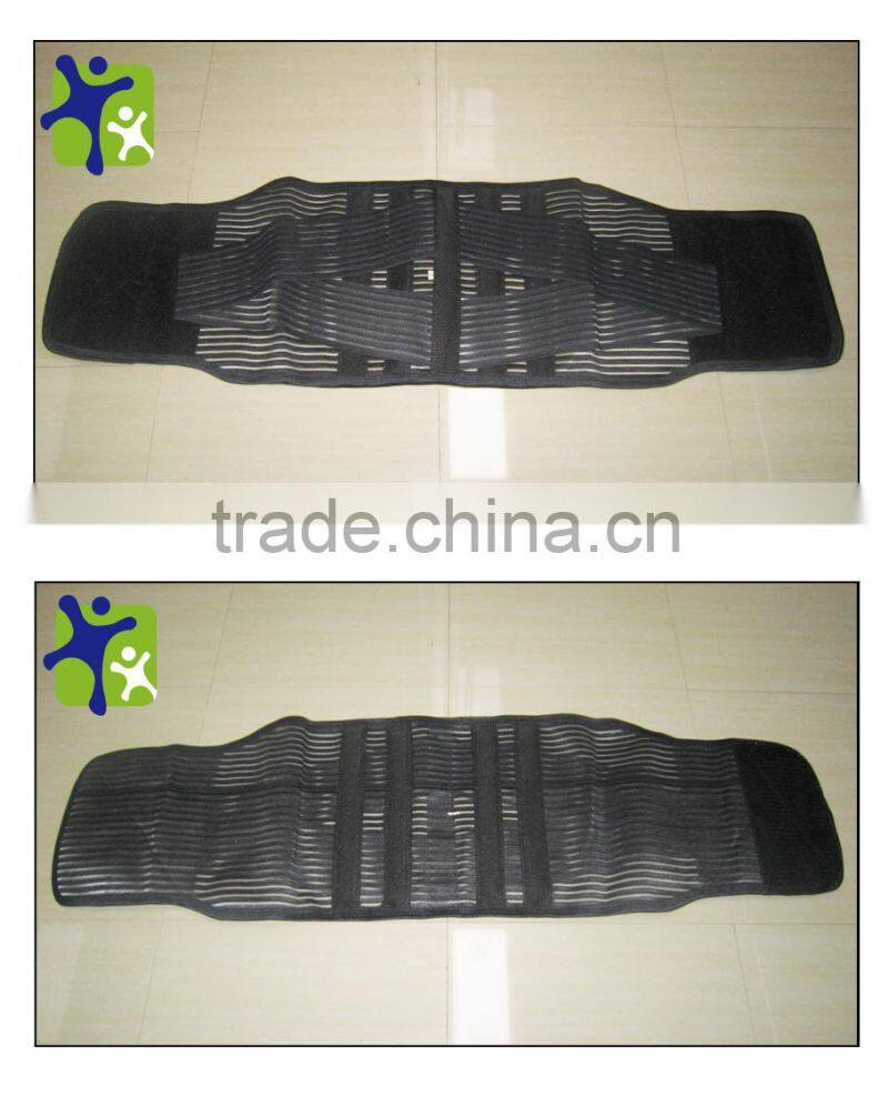 Orthopedic back supports belt with steel belt,elastic back support