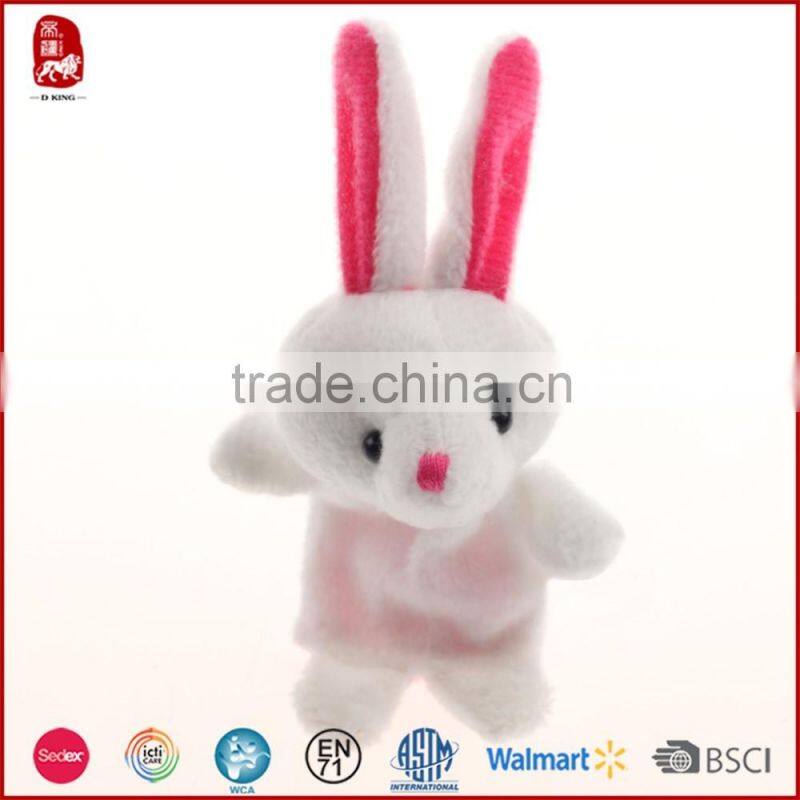 custom finger pupets and story stuffed plush animals families member finger puppet
