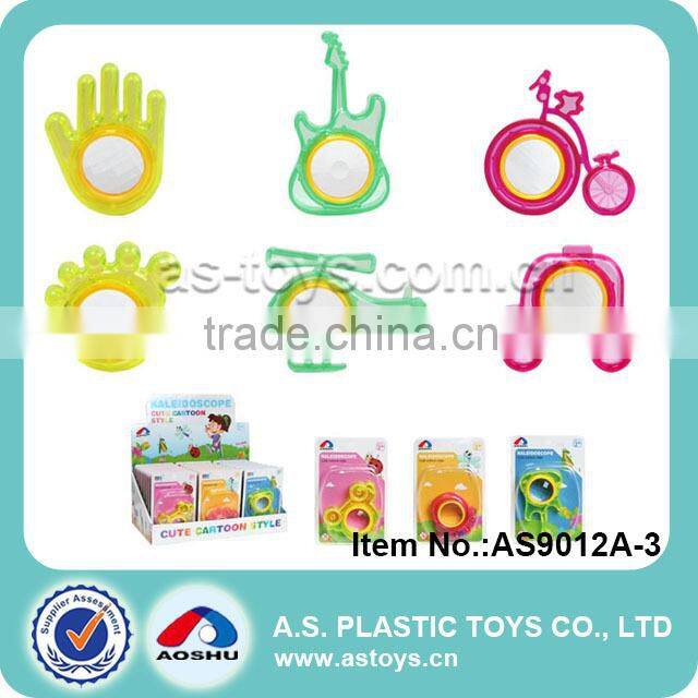 Magical promotional cartoon animals kaleidoscope toy for kids