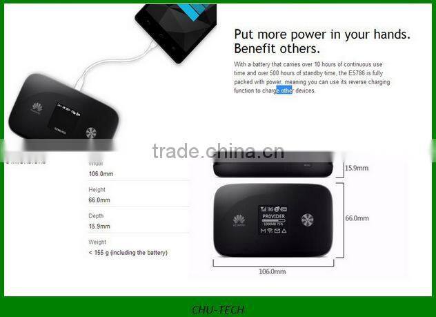 300mbps 4g lte wireless Cat6 mobile router wifi E5786 with external antenna