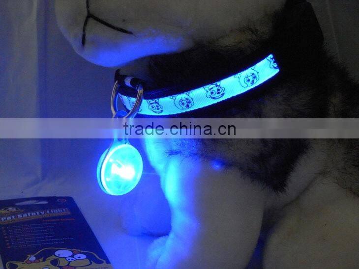 2016 fashion colorful led pet light