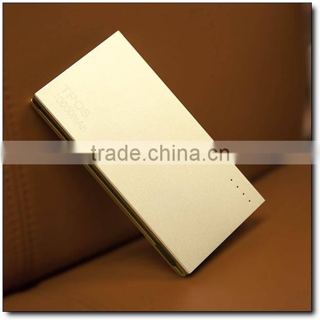 Cords built in 5000mah slim powerbank for smart phones