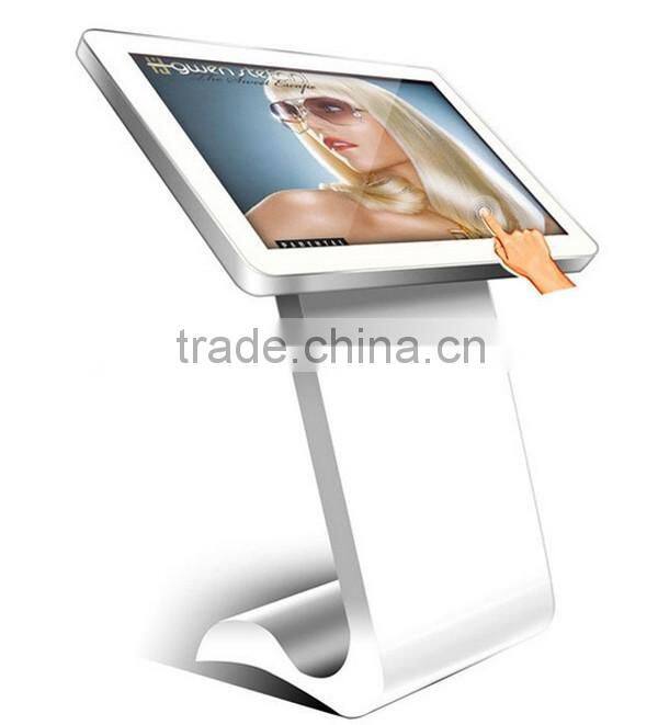 32inch Fashion Stand Alone Multi Touch Screen Information Kiosk For Library and KTV Song Machine