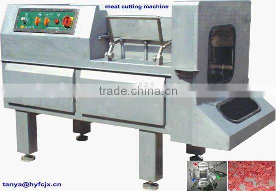 Frozen Meat Cutting machine, Productivity:700-900kg/h,Dicing dimension: 5,6,7,8,9,11,13,16,20,27mm 0086018810361768