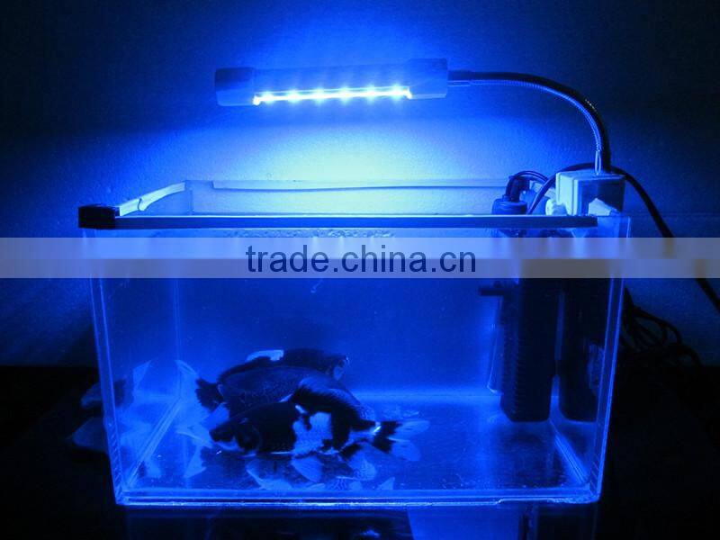 Submersible aquarium UV germicidal lamp 6W