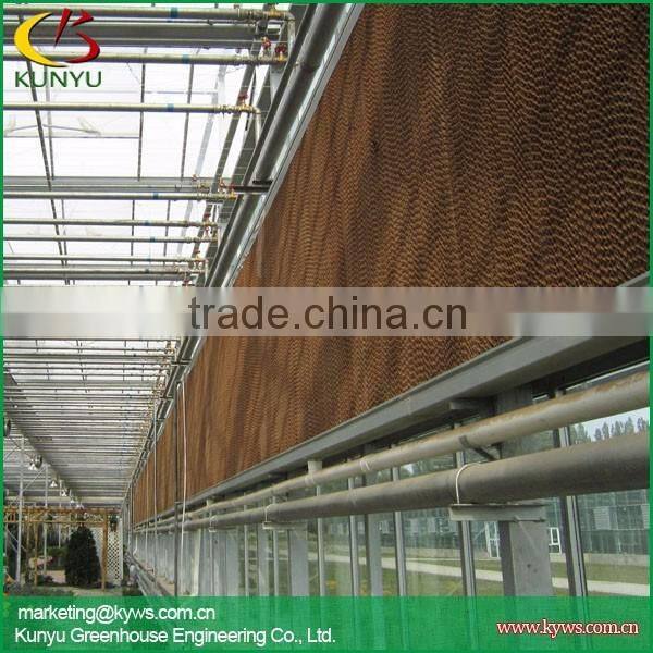 Agricultural greenhouse evaporative cooling pad for sale
