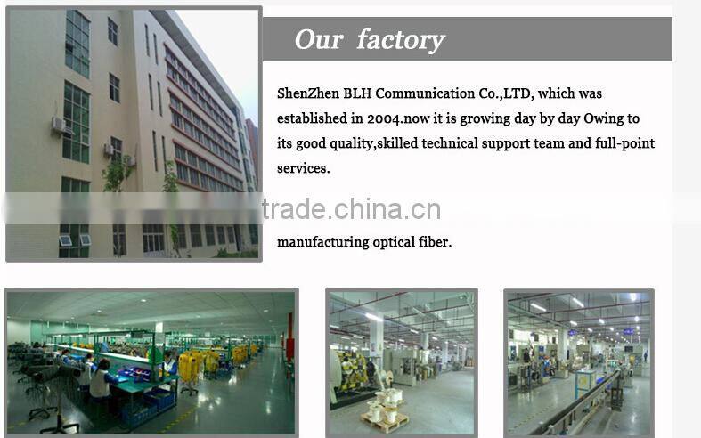 2/4 port Ftth indoor fiber box, optical fiber terminal box with sc fiber adaptor and sc fiber pigtail