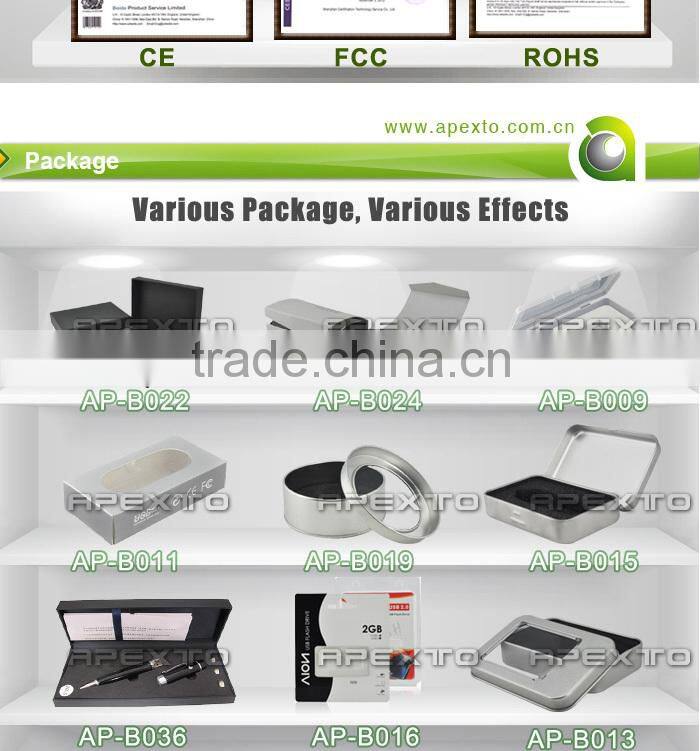 Promotional cheapest metal and plastic swivel USB customized logo printing