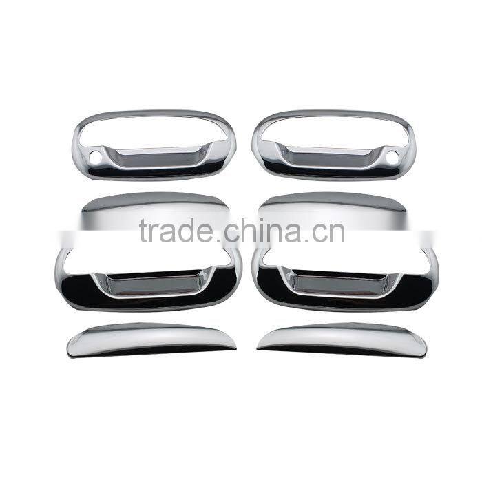 DOOR HANDLE COVER AND DOOR HANDLE BOWL 4 DOOR 2 KEYHOLE FOR F150 F 150 1997-2003