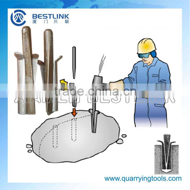 In Stock!! 34*270mm hand splitter wedge sets