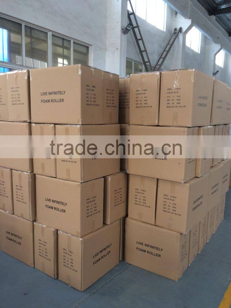 Yoga Wheel TPE Foam Roller Tube Wheel Pilates Yoga Physio Gym Back Massage for Waist Shape & Bodybuilding