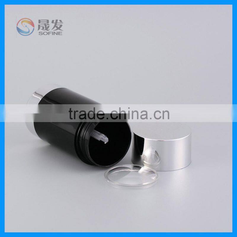 Round empty deodorant stick tube