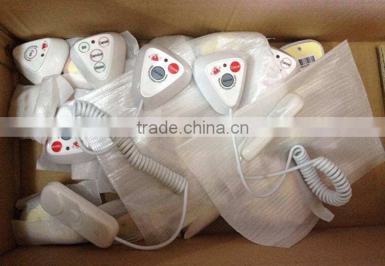 Emergency medical corded wrist watch mini nursery pager