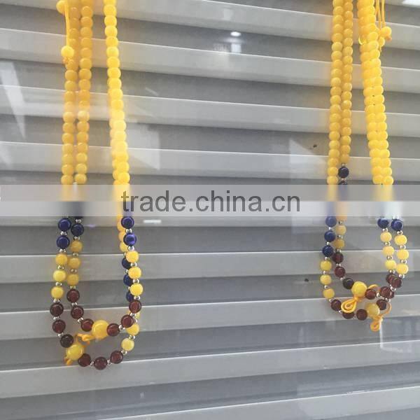 2016 New Arrival Jewelry Beads Multi layer Long Statement Necklace
