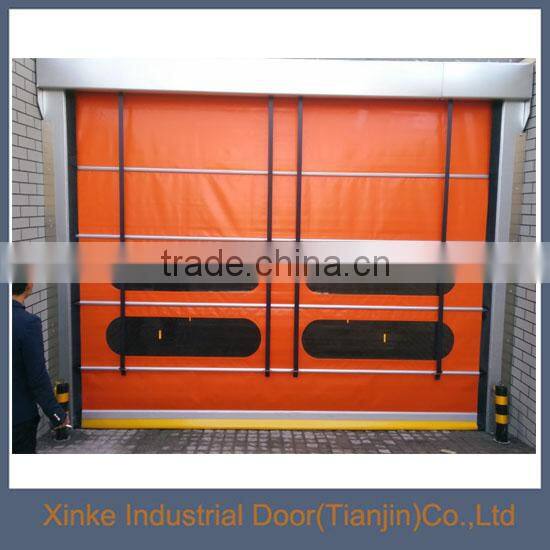 Industrial electric quick rolling folding door STD-021