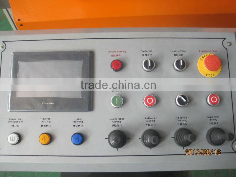 W12-80*6000 CNC Touch Screen Hydraulic Plate Sheet Rolling Bendr Machine with PLC