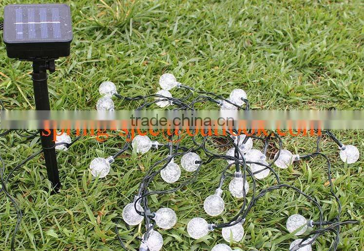 solar LED string lights