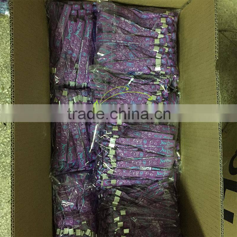 Factory price cheap charity confidence wristbands