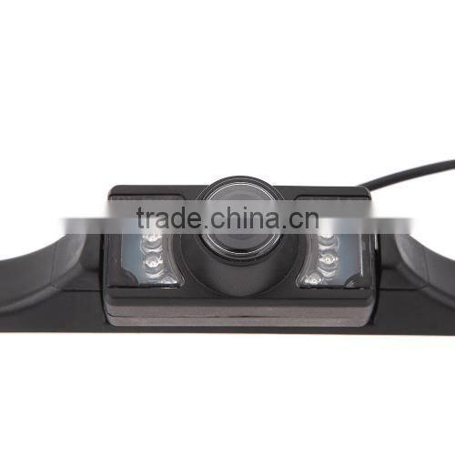 Car Waterproof License Plate Frame 648P HD Camera Car Vehicle Back Front Side View 140 Color Camera with 7 Infrared LED Night Vi