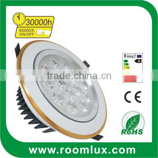 famous worldwide LED downlight & ceiling light 15W Dia150X44mm