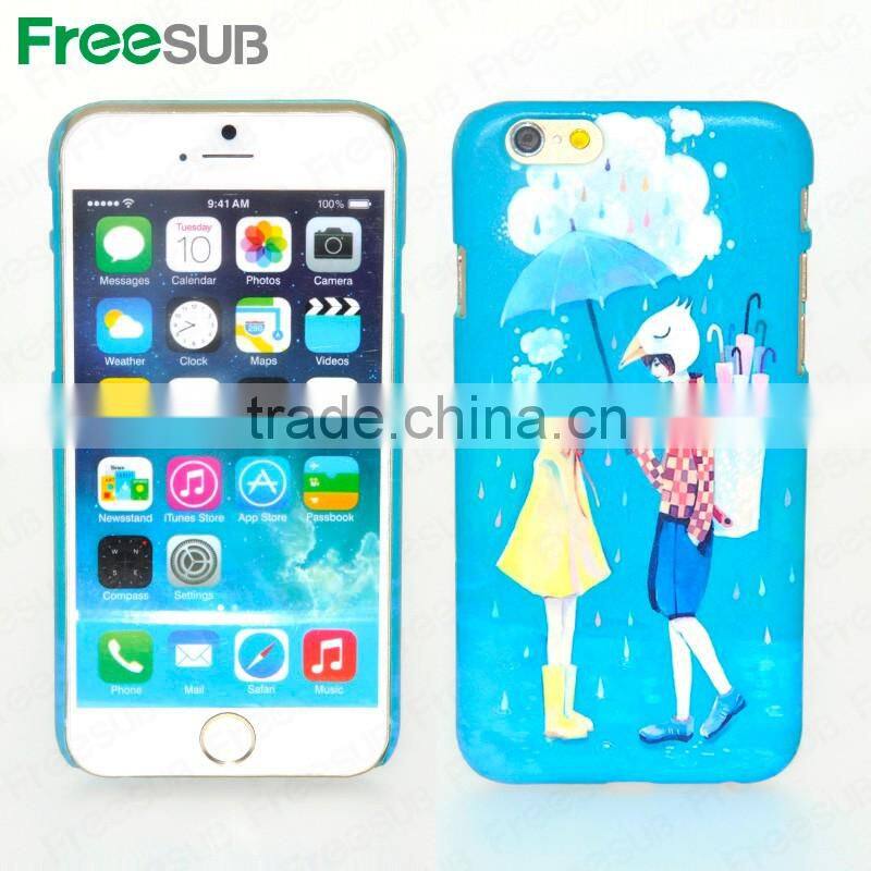 Hot sale blank phone cover 2D 3D sublimation case for iphone 6 plus
