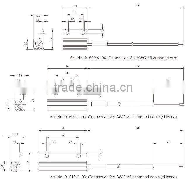 2014 Hot sale infrared heater aluminum profile 8W 10W 13W RC 016