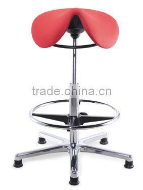 High standard quality popular specialist saddle stool saddle stool for office, home and lab use