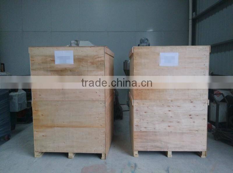 plastic pvc pipes crusher equipment with recyclying system, blower and silo