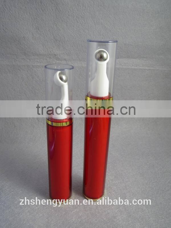 15ml airless type with inner painting eye cream bottle