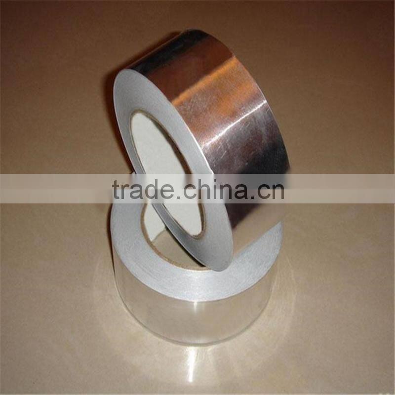 hvac self adhesive aluminium foil tape with silicon paper liner