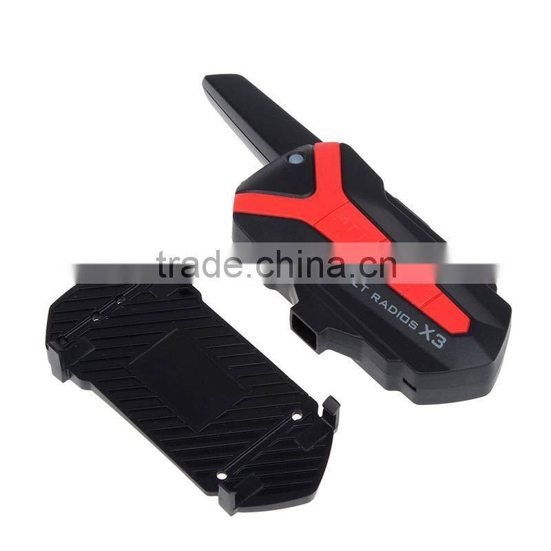 1.5-3KM Interphone Bluetooth BT Motorbike Motorcycle Helmet Intercom Headset X3